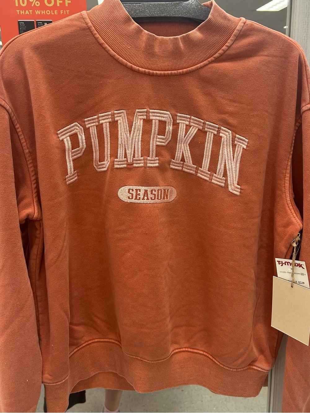 NWT Pumpkin season sweatshirt size medium large fall viral new